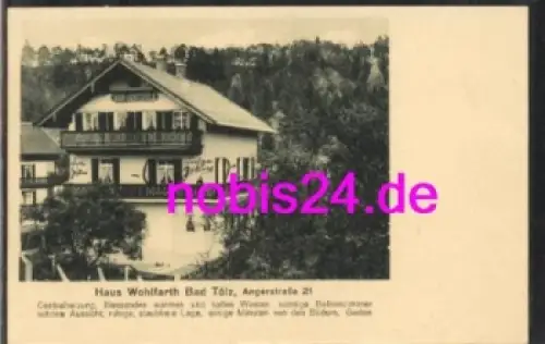 83646  Bad Tölz Haus Wohlfahrth *ca.1920