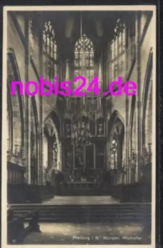 Freiburg Breisgau Münster Hochaltar *ca.1925