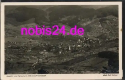 76593 Gernsbach vom Merkusturm o 25.8.1937