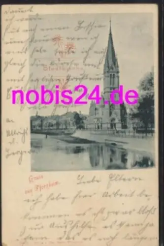 Pforzheim  Kirche o 4.10.1903