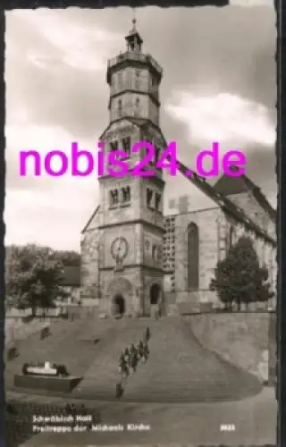 74523 Schwäbisch Hall Michaelis Kirche *ca.1960