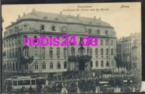 Mainz Gouvernement Strassenbahn *ca.1920