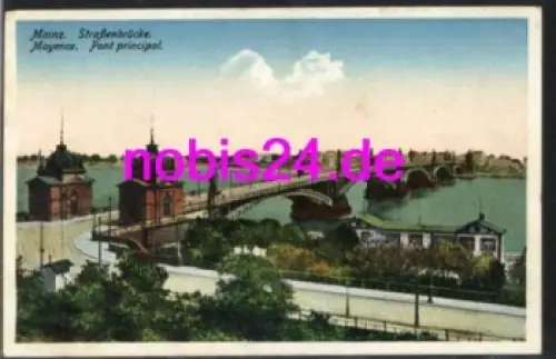 Mainz  Brücke *ca.1925