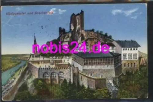 53639 Königswinter Drachenfels o 21.7.1929