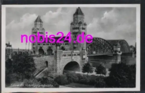 Köln Hohenzollernbrücke *ca.1935