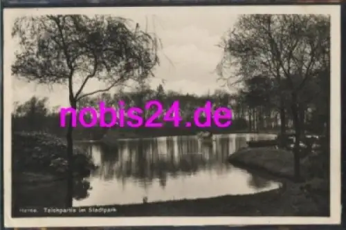 44600 Herne Stadtpark Teichpartie o 25.5.1929