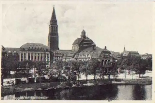 Kiel Rathaus und Stadttheater o 20.6.1933