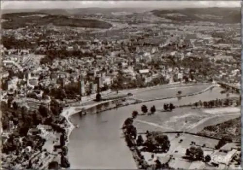 Aschaffenburg Luftaufnahme * ca. 1950