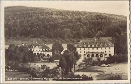 63619 Bad Orb Sanatorium mit Kurhaus Annenhof o 11.8.1935