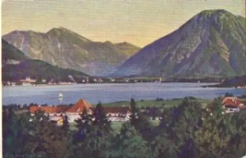 83707 Bad Wiessee Künstlerkarte F. Bernhardy * ca. 1920