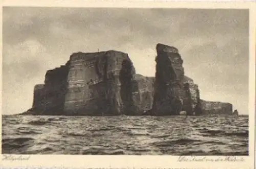 27498 Helgoland Insel von der Westküste * ca. 1920