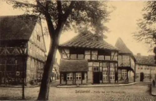 29410 Salzwedel Partie bei der Marienkirche * ca. 1910