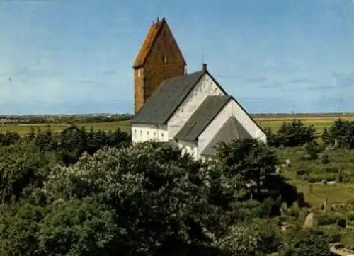 25980 Keitum Kirche Insel Sylt o 31.7.1981