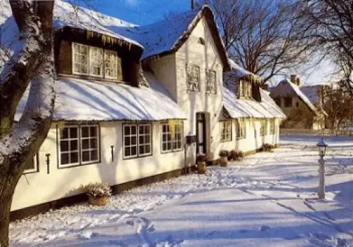 25980 Insel Sylt Haus im Winter o 8.2.1993