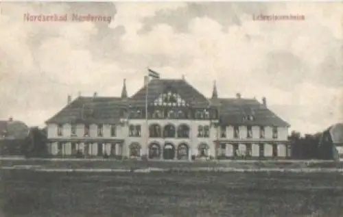 26548 Norderney Lehrerinnenheim Bahnpost Warburg - Emden Zug Nr. 657 o 18.5.1905