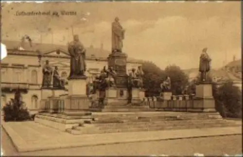Worms Lutherdenkmal o 16.12.1913