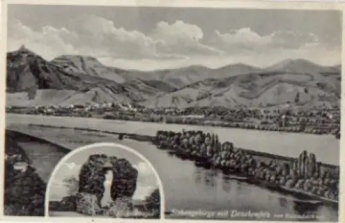 53424 Siebengebirge Drachenfels Rolandseck *ca. 1930