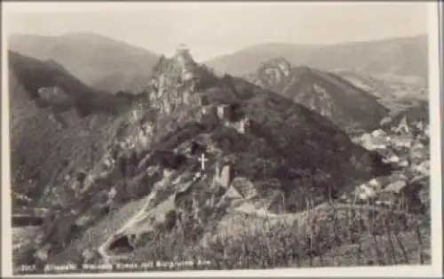 53505 Altenahr Weisses Kreuz mit Burgruine Are * ca.1930