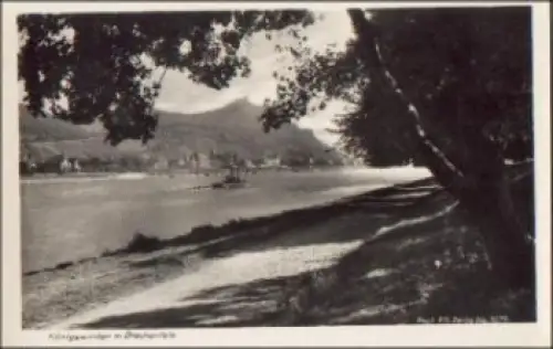 53639 Königswinter mit Drachenfels * 1934