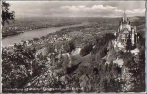 53639 Königswinter Drachenburg Rheintal o 16.9.1964