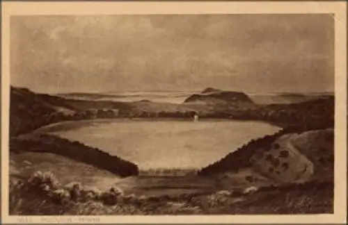 53505 Altenahr Pulver-Maar Ansichtskarte * ca. 1920