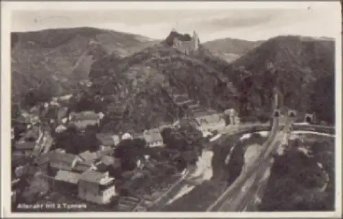 53505 Altenahr mit 3 Tunnel Ansichtskarte o 11.10.1929
