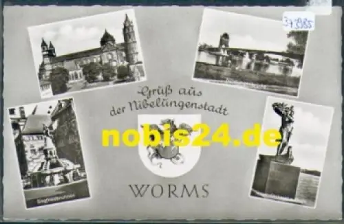 Worms Rhein *ca. 1960