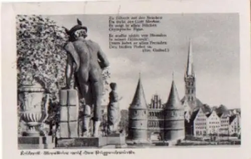 Lübeck Merkur auf der Puppenbrücke o 9.6.1942