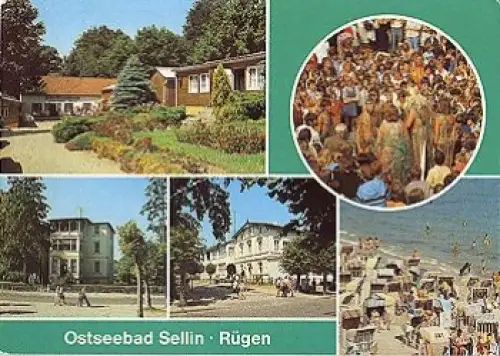 18586 Sellin Insel Rügen Mehrbildkarte o ca. 1979