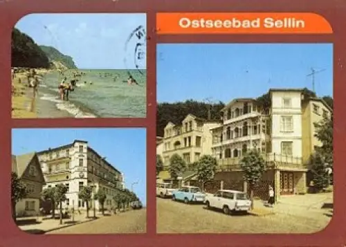 18586 Sellin Insel Rügen Mehrbildkarte o ca. 1975