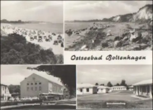 23946 Boltenhagen FDGB Erholungsheim "Fritz Reuter" Urlaubersiedlung * ca. 1965