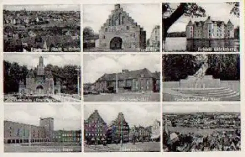 Flensburg Bahnhof Marineschule o 28.4.1938