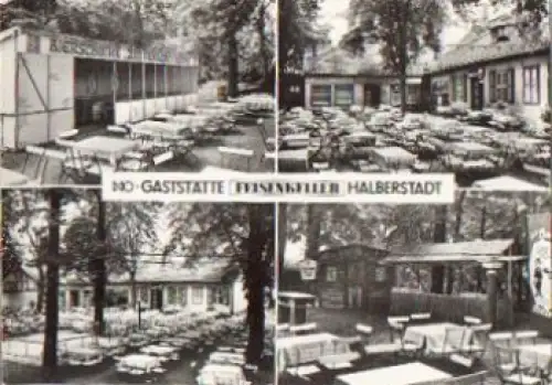38820 Halberstadt Gaststätte Felsenkeller *ca. 1970