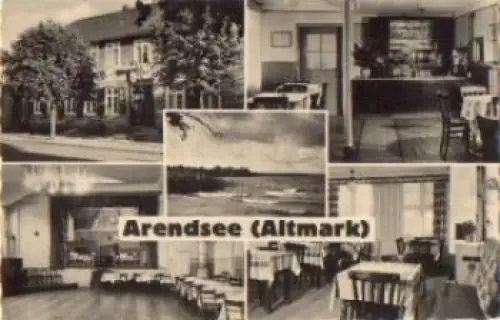 39619 Arendsee Altmark Restaurant Altmärker Hof o 1963