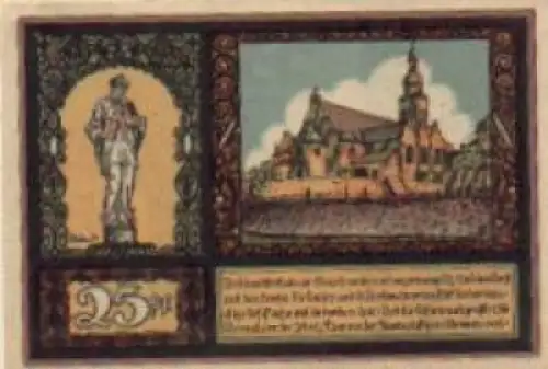 Mülheim Köln Städtenotgeld Wert 25 Pfennige 1922