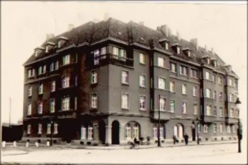 Köln Straßenansicht mit Haus Echtfoto o 20.4.1932