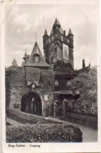56812 Burg Cochem Eingang o 11.7.1951