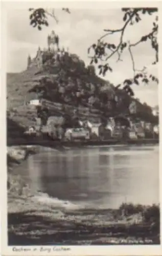 56812 Cochem mit Burg * ca. 1940