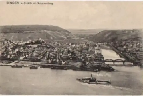 55411 Bingen mit Scharlachberg * ca. 1910