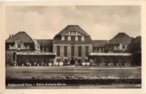 38820 Halberstadt Käthe-Kollwitz-Schule o 27.9.1957