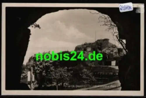 38889 Blankenburg Harz Burgruine Regenstein *ca. 1950