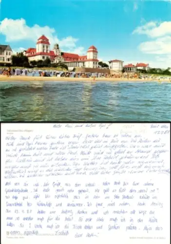 18609 Binz Kurhaus Großkarte (A5) gebr. 13.7.1981