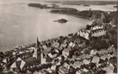 24306 Plön Hafen Luftaufnahme o 28.9.1953