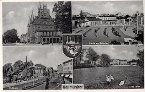 24537 Neumünster Bahnhof o 3.8.1955