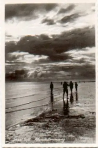 25980 Insel Sylt Abendstimmung *ca. 1960