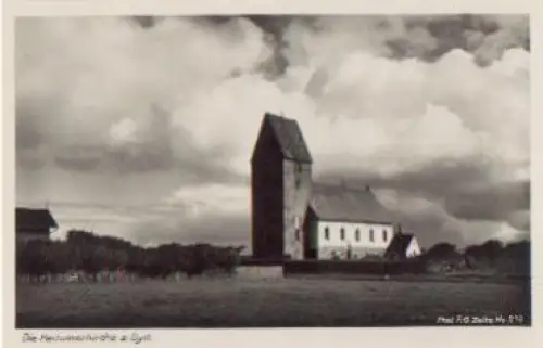 25980 Keitumer kirche Insel Sylt   *ca. 1940