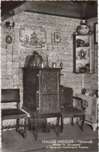 25859 Hallig Hooge Hanswarft Bilegger im Königspesel Porzellan * ca. 1960