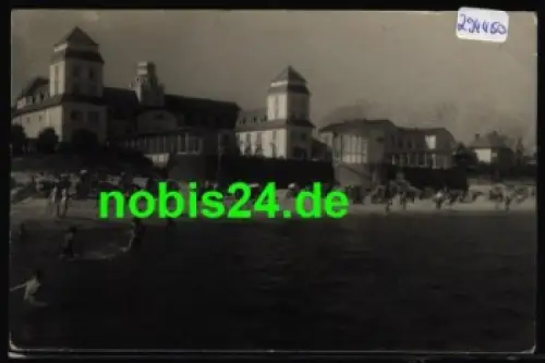 18609 Binz Kurhaus Strand gebr. ca.1950