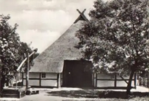 Schwerin-Muess Museumshof des historischen Museums * ca.1970