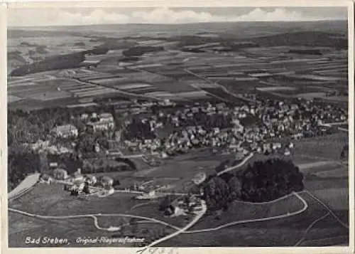 95138 Bad Steben Luftaufnahme  *ca.1940